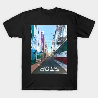 Stop in an Alley in San Francisco T-Shirt